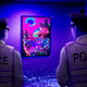 Illustration for article titled Authorities Say Blacklight Analysis Shows Velvet Poster Of Mushroom Kingdom Looking Even Cooler Than Previously Imagined
